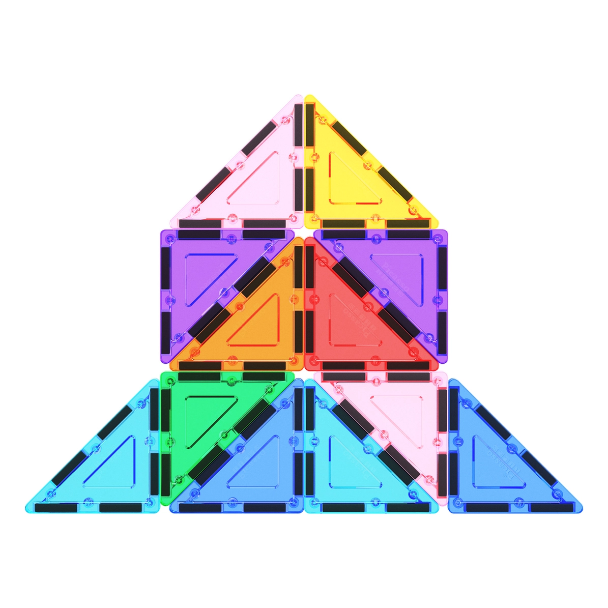 Picasso Tiles -Kit Expansion right triangles - 12 pieces - Image 5
