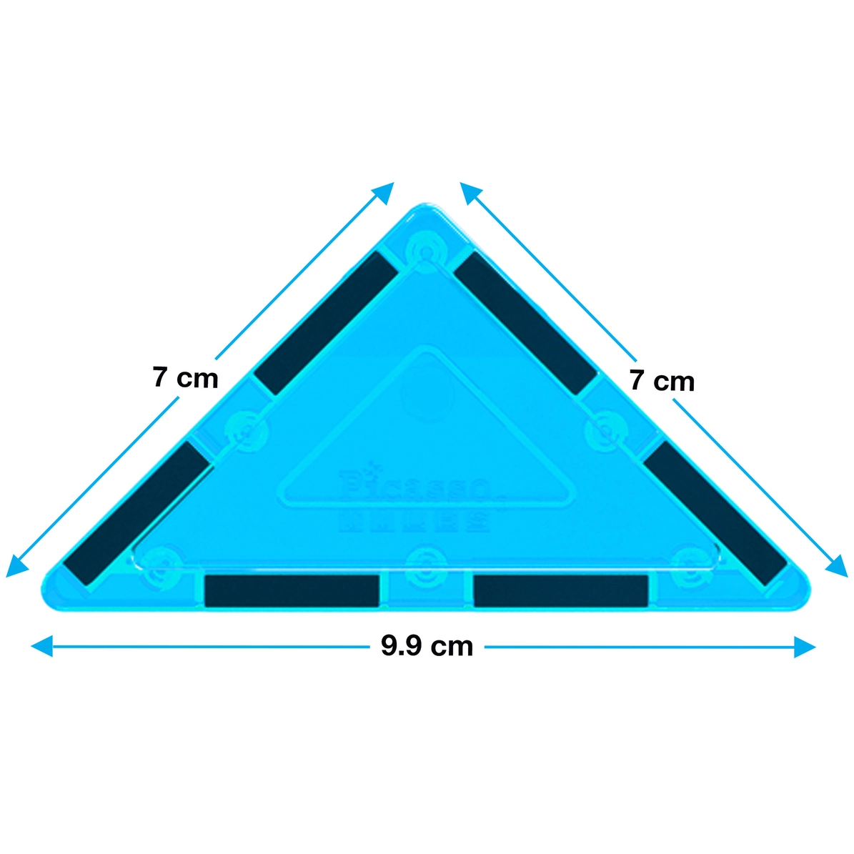 Picasso Tiles -Kit Expansion right triangles - 12 pieces - Image 4