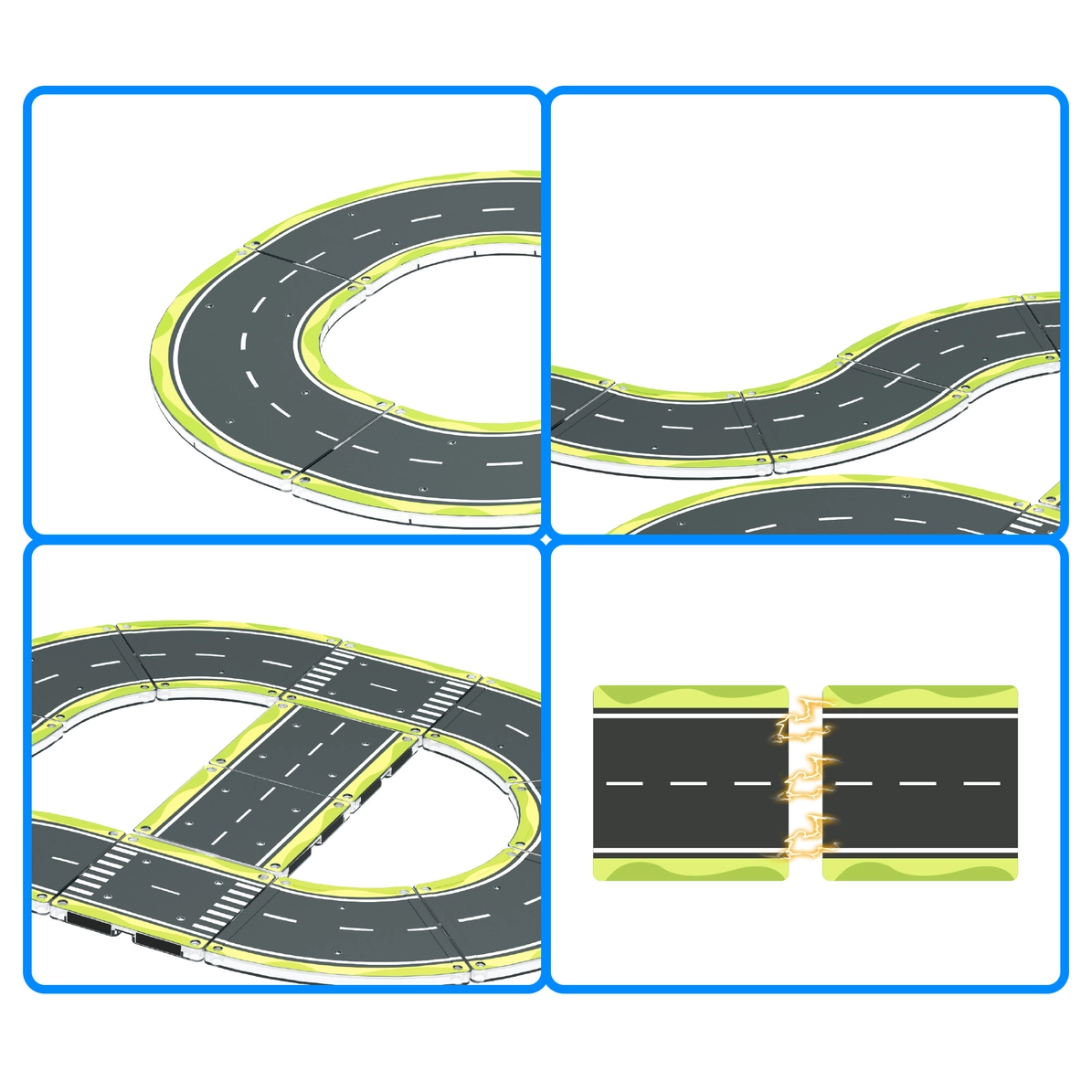 Picasso Tiles - Magnetic track for cars - Image 9