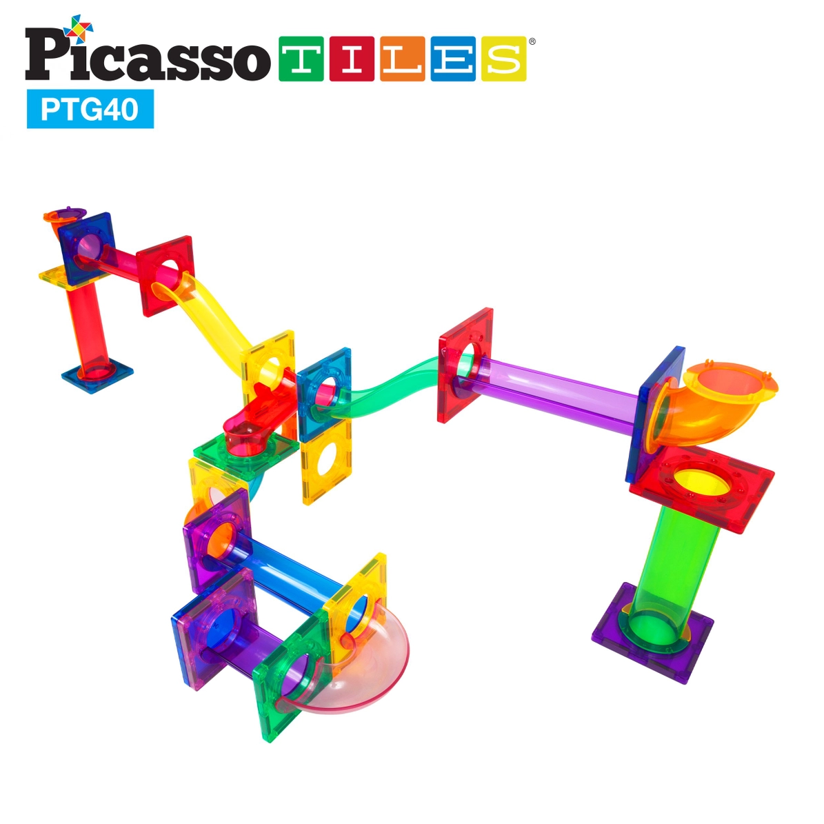Picasso Tiles - Conjunto Pista de Berlinde - 40 peças - Image 8