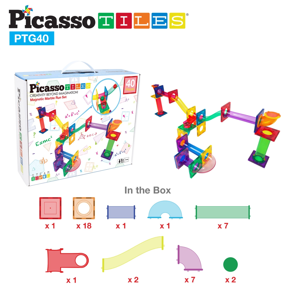 Picasso Tiles - Conjunto Pista de Berlinde - 40 peças - Image 7