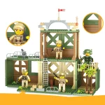 Picasso Tiles - Combo Blocos e magnéticos - tema militar - 186 peças - Image 4