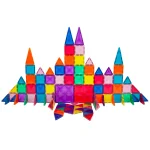 Picasso Tiles - Conjunto magnético MiniDiamond - Viagem - 101 peças