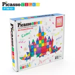 Picasso Tiles - Conjunto magnético MiniDiamond - Viagem - 101 peças - Image 8