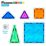 Picasso Tiles - Conjunto magnético MiniDiamond - Viagem - 101 peças - Image 4
