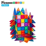 Picasso Tiles - Conjunto magnético MiniDiamond - Viagem - 101 peças - Image 3