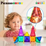 Picasso Tiles - MiniDiamond magnetic set - Travel - 13 pieces - Image 6