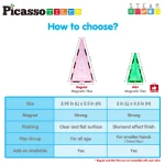 Picasso Tiles - MiniDiamond magnetic set - Travel - 13 pieces - Image 2
