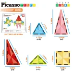 Picasso Tiles - Conjunto magnético MiniDiamond- Viagem - 36 peças - Image 4