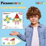 Picasso Tiles - Conjunto magnético MiniDiamond- Viagem - 36 peças - Image 5