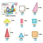 Picasso Tiles - Conjunto magnético - Viagem - 48 peças - Image 6