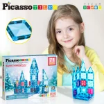 Picasso Tiles - Conjunto Magnético MiniDiamond viagem- tema gelo - 71 peças - Image 5
