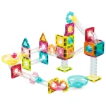 Picasso Tiles - Conjunto Pista de Berlinde- Viagem - 60 peças