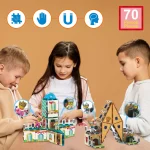Picasso Tiles - Castles 2 in 1 - 70 pieces - Image 3