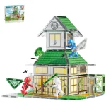Picasso Tiles - Conjunto Magnético - Tema Ninja - 64 peças