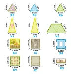 Picasso Tiles - Conjunto Magnético - Tema Animais da Quinta -52 peças - Image 3