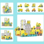 Picasso Tiles - Conjunto Magnético - tema Construção - 26 peças - Image 5