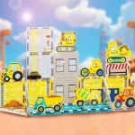 Picasso Tiles - Conjunto Magnético - tema Construção - 26 peças - Image 2