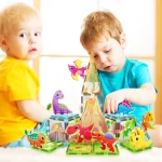 Picasso Tiles - Conjunto Magnético - tema Dinossauros - 26 peças - Image 5