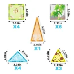 Picasso Tiles - Conjunto Magnético - tema Dinossauros - 26 peças - Image 4