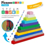 Picasso Tiles - Combo Blocos e magnéticos - 259 peças - Image 5