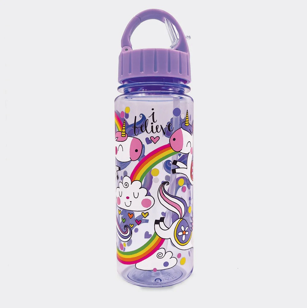 Rachel Ellen - Cantil com Palhinha - Unicórnio e Arco-íris - 500ml - Image 3
